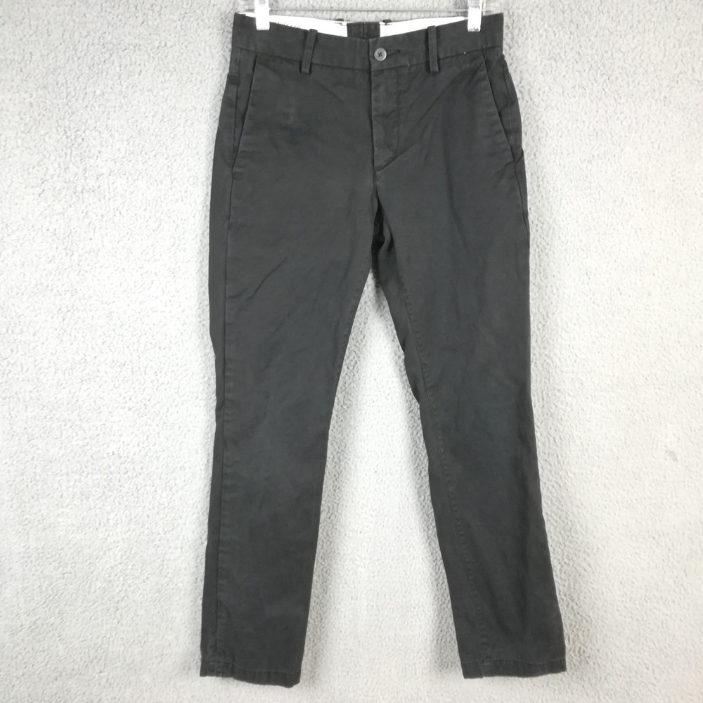 Levi's Mens Pants Chino Black Washed Skinny Fit Regular 29x32